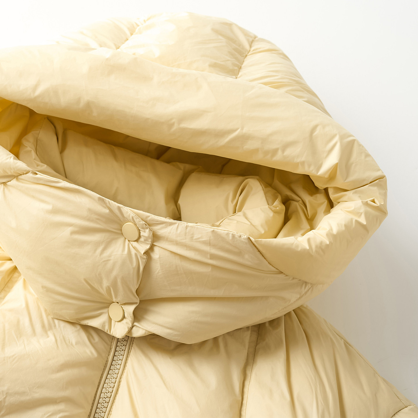 【商场同款】Smen诗萌百搭休闲连帽短款羽绒服女防风小个子外套,淘宝优惠券,粉丝福利购,淘宝优惠卷