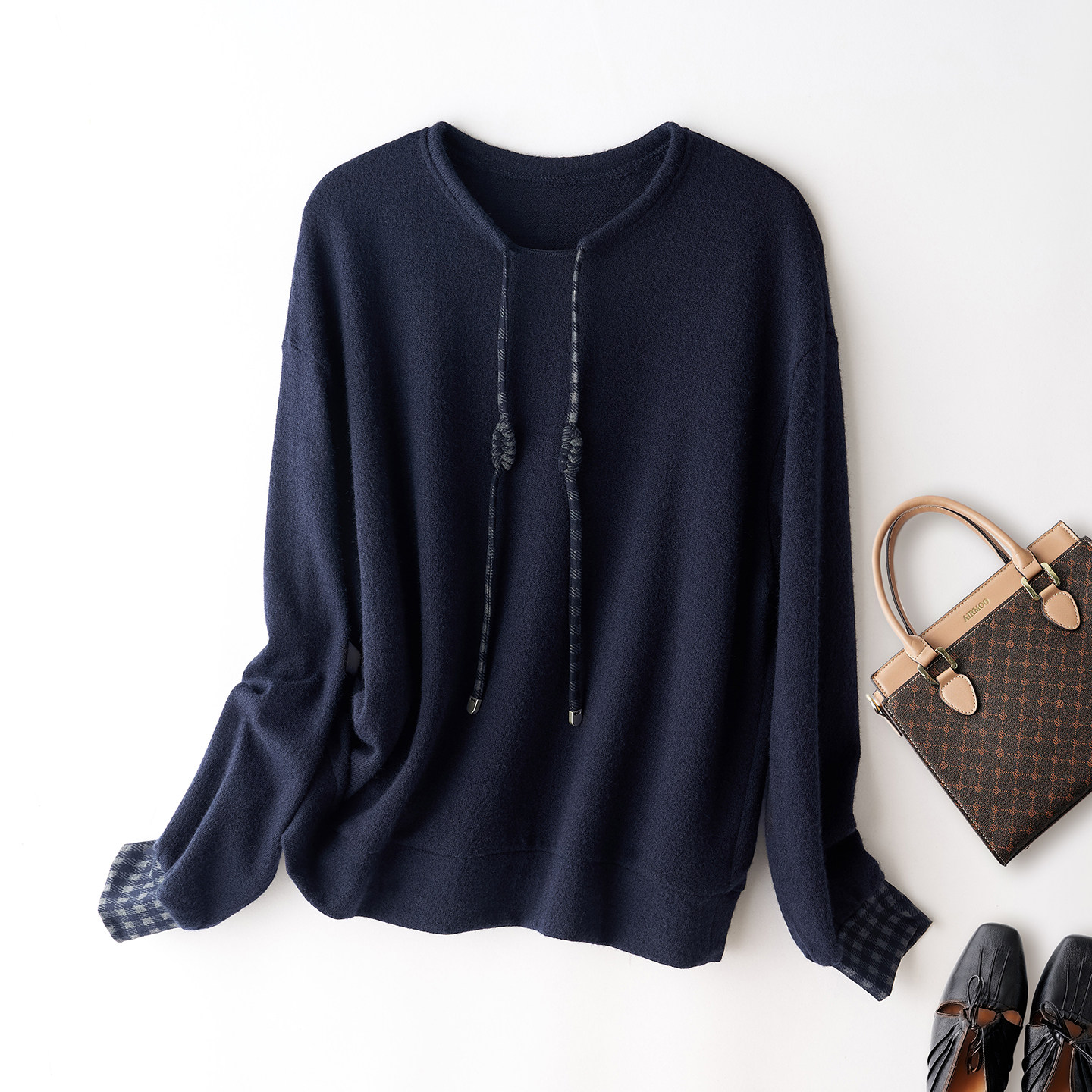 【商场同款】Smen诗萌2025冬季新款时尚套装女卫衣半身裙套装,淘宝优惠券,粉丝福利购,淘宝优惠卷