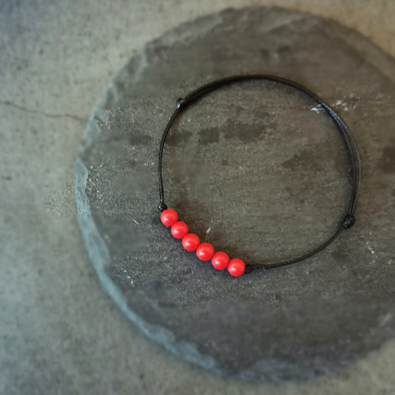 红豆 文艺红朱砂石平安相思豆简约细小富贵思念男女情侣编织手绳,淘宝优惠券,粉丝福利购,淘宝优惠卷