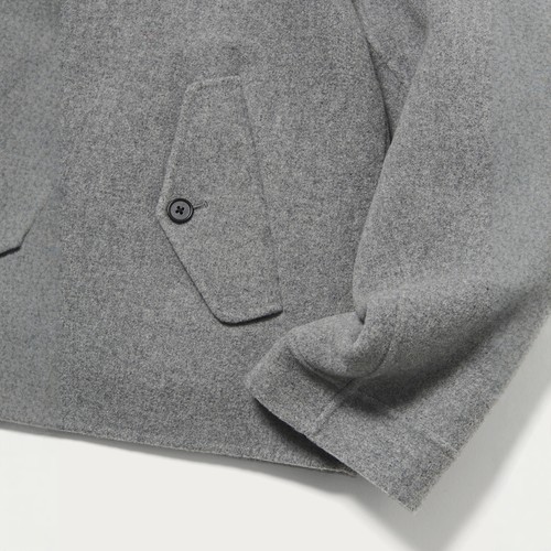 【VIP限时6折】UNITED ARROWS 羊毛羊绒混纺哈灵顿夹克 男款 8236 - 图3