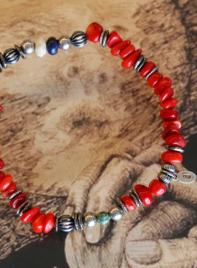 amp japan / Tumble Stone 不规则天然石手链 16AHK-450