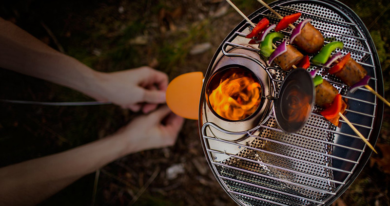 BioLite Portable Grill 户外不锈钢便携式柴火炉木炭炉烤架 - 图2