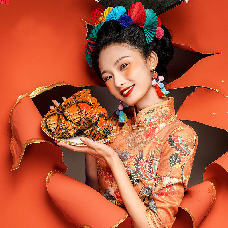 活蟹超大现货大闸蟹鲜活螃蟹礼盒公3.7-4两母2.7-2.9两官方旗舰,淘宝优惠券,粉丝福利购,淘宝优惠卷