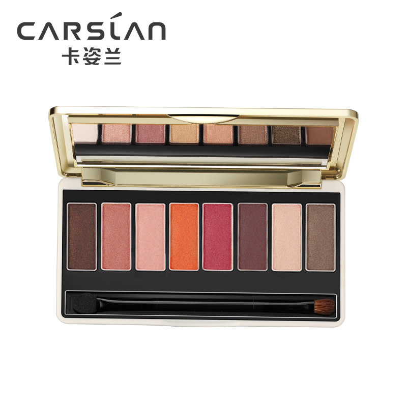 卡姿兰眼影盘ins网红超火哑牌闪粉 伊恋化妆品眼影