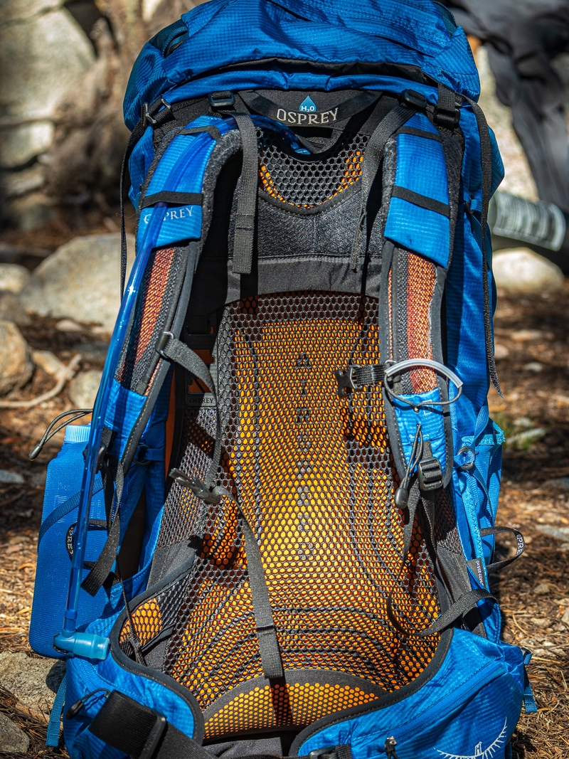 Osprey小鹰Exos飘逸38L男防泼水尼龙户外登山徒步旅行背包48L 58L - 图1