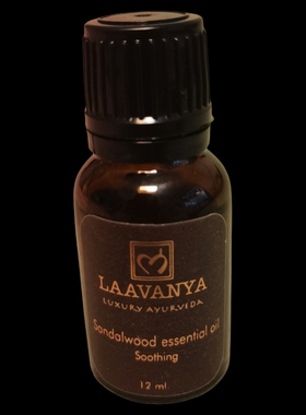 尼泊尔LAAVANYA单方檀香精油正品12ml Sandalwood essential oil