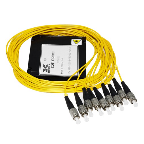 尾纤式 PLC分路器FC 1分4 分光器 盒式 1分2 SC 1分8 1分32 1分64 - 图1