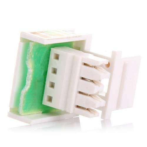 山泽 WAN-03 电话模块RJ-11 工程镀金版语音电话模块4芯通用 - 图1