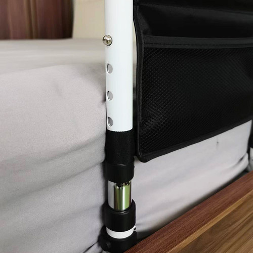 床边扶手老人床扶手栏杆安全防摔床上起身助力架不锈钢起床辅助器 - 图1