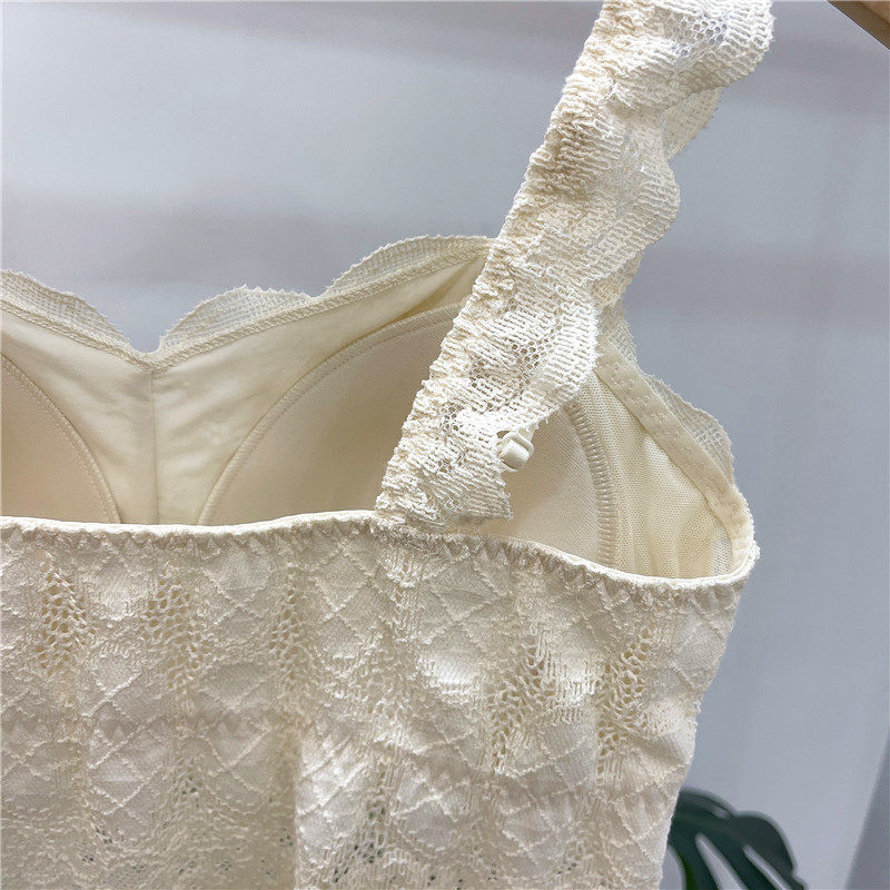 古妃52017抹胸内衣女防走光薄款蕾丝法式纯欲无钢圈吊带美背文胸,淘宝优惠券,粉丝福利购,淘宝优惠卷