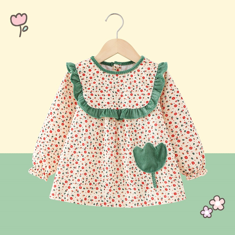 Mengzhiran waterproof and stain-proof eating bib coveralls