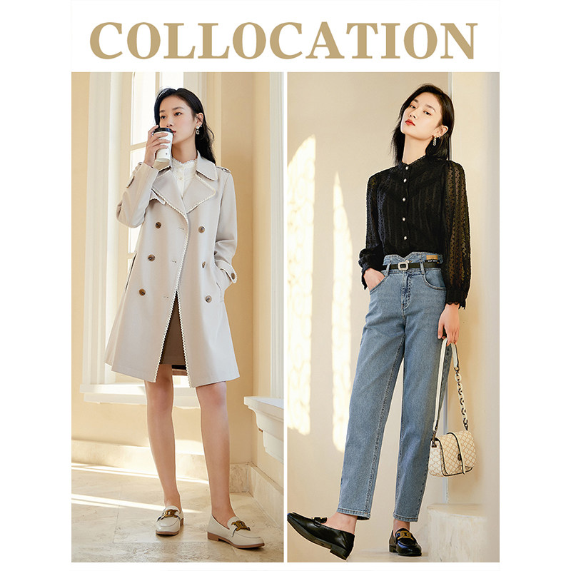 白色立领蕾丝女2022年春装新款衬衫 衣香丽影衬衫