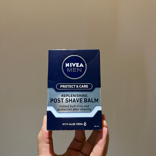 Nivea men's aftershave lotion made in Germany