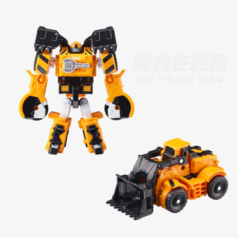 韩国Tobot兄弟儿童男孩变形机器人托宝推土机玩具MiniPowerLoader - 图2