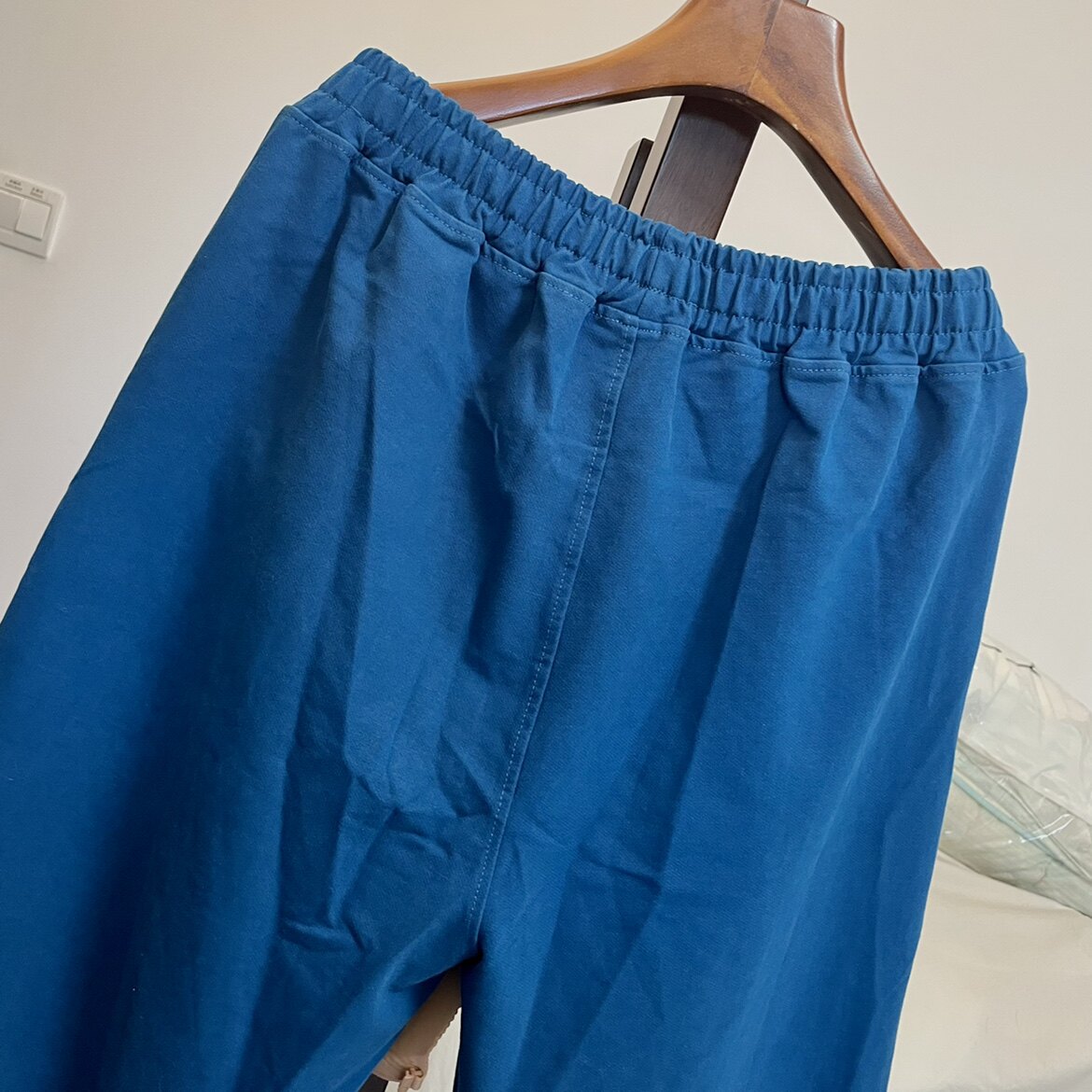 tiny cuttle小鱼仔女装秋春棉布宽松休闲舒适萝卜裤长裤日韩外贸