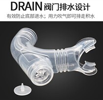 British Hair Breathing Tube Accessories Parts Ventilation Valves Vent Valve Silicone Mat Bites Mouth Accessories