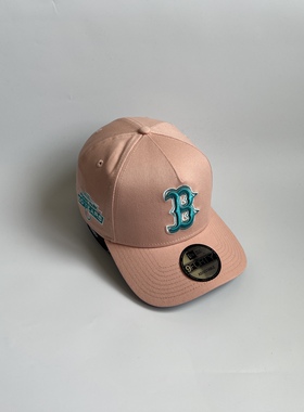 New Era/纽亦华 MLB 波士顿红袜队 纪念款 棒球帽子 高顶 9FORTY