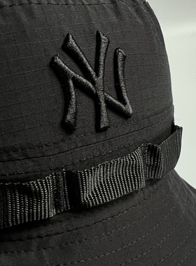 New Era/纽亦华MLB纽约扬基队渔夫帽子 轻薄速干徒步露营户外战术