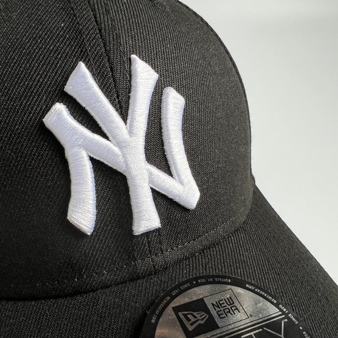 New Era MLB 纽约扬基队 纽亦华 硬顶 棒球帽子 9FORTY - 图0