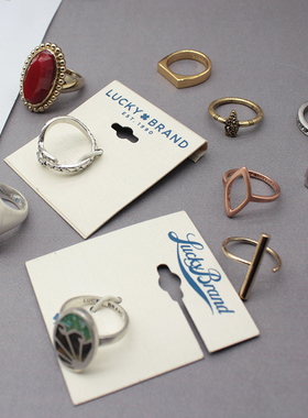 出口欧美原单家金属复古质感打标