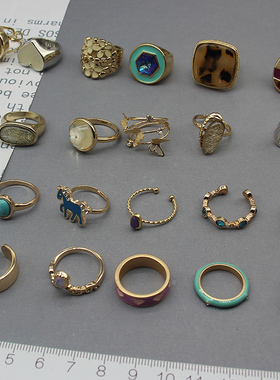 女合金日韩欧美小巧戒指