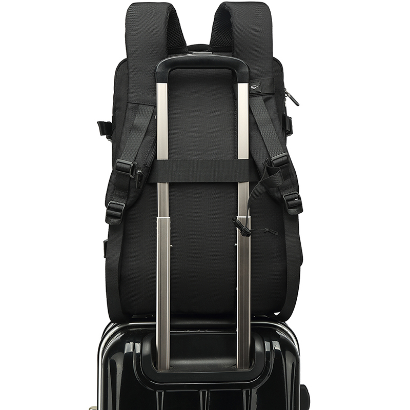 男商务多功能双肩背包大容量可扩容17寸18英寸17.3适用华硕ROG枪神8/9Plus戴尔微星雷影17游戏本笔记本电脑包 - 图2