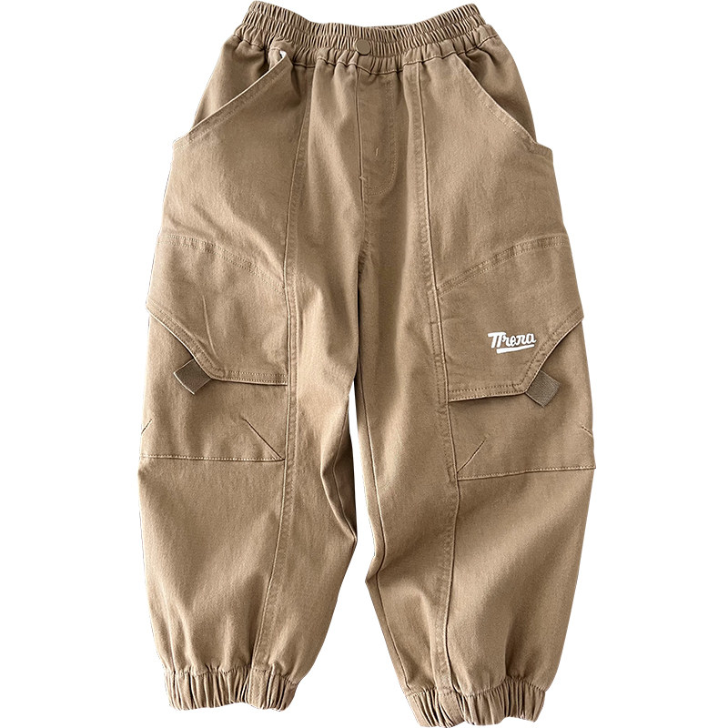 【年终清库】软糯弹力~男童时尚工装裤中大童宽松休闲长裤收口裤,淘宝优惠券,粉丝福利购,淘宝优惠卷