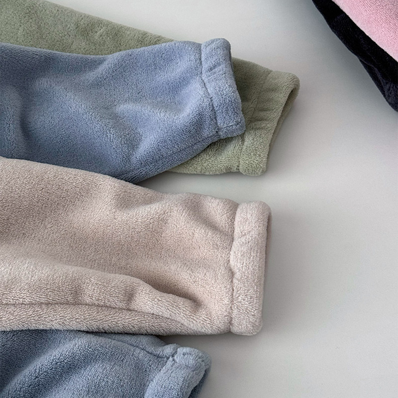 好软 日系亲子 儿童法兰绒家居服套装~男女童珊瑚绒保暖睡衣睡裤,淘宝优惠券,粉丝福利购,淘宝优惠卷