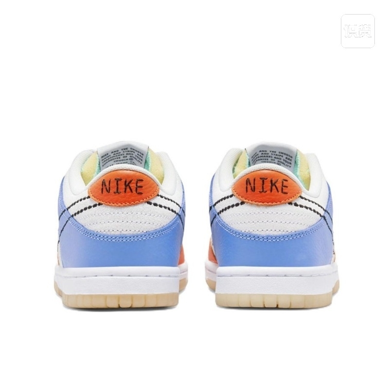 Nike/耐克正品 Dunk Low GS大童低帮复古运动休闲板鞋 DX3363-100 - 图0