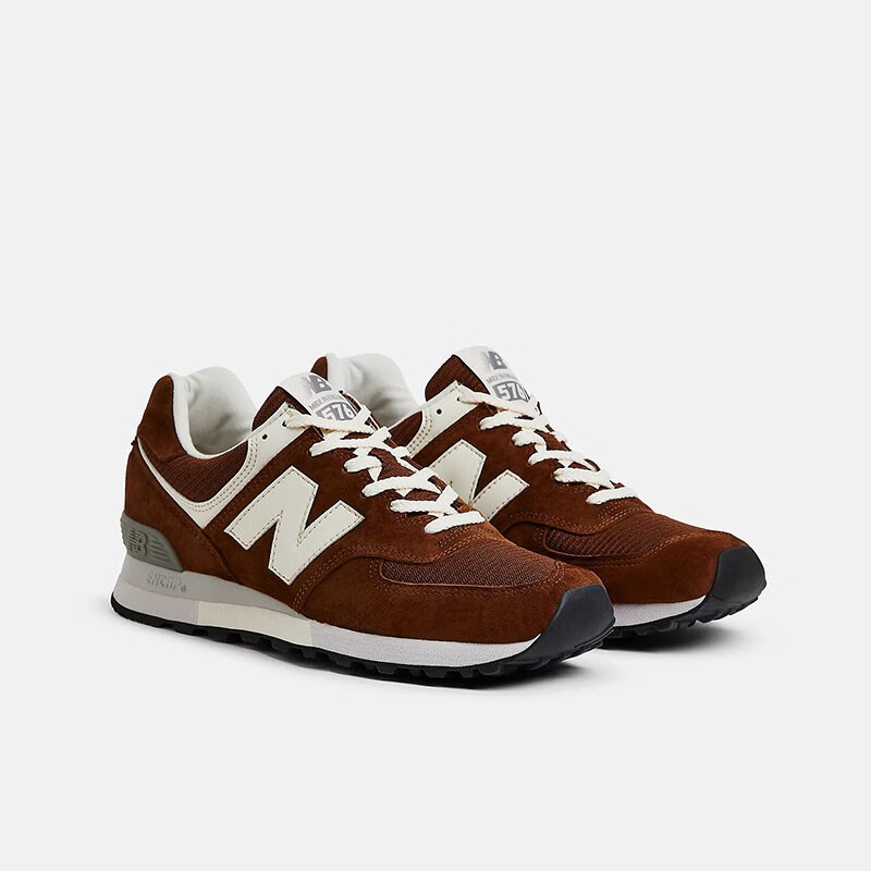 NEW BALANCE/新百伦 576系列男子透气低帮运动休闲鞋 OU576BRN-图0