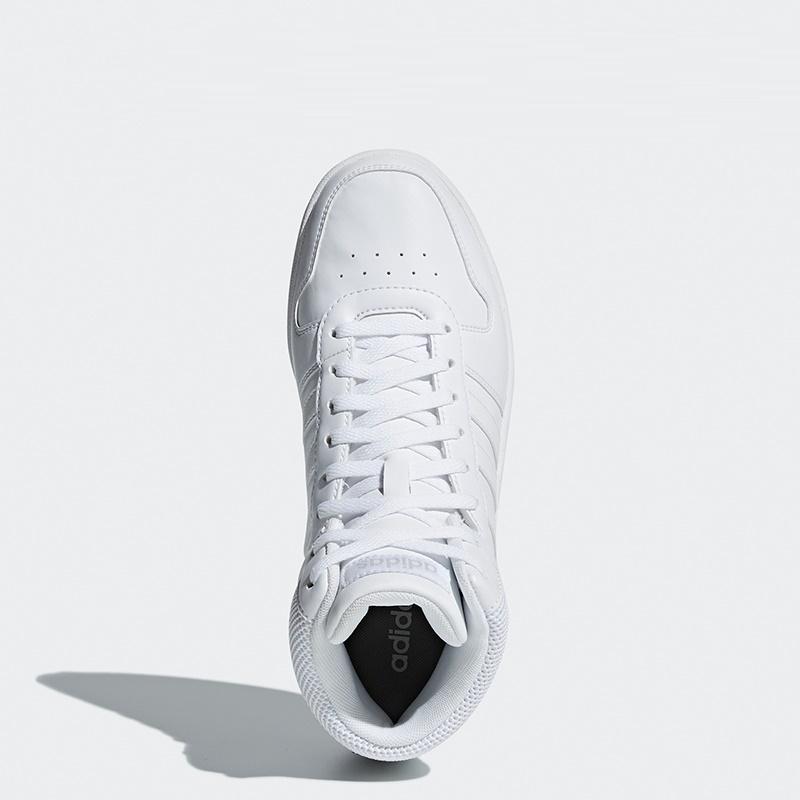 Adidas/阿迪达斯 HOOPS 2.0女子运动休闲舒适耐磨高帮板鞋 B42099 - 图1