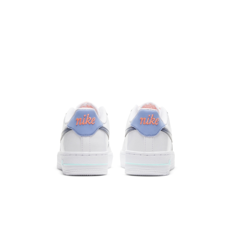 NIKE/耐克 AIR FORCE1空军一号女低帮白蓝渐变休闲板鞋DC8188-100-图2