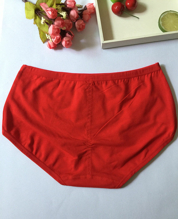 6条包邮紫红天6266女内裤弹力纯棉三角大红底裤中腰加肥大码提臀,淘宝优惠券,粉丝福利购,淘宝优惠卷