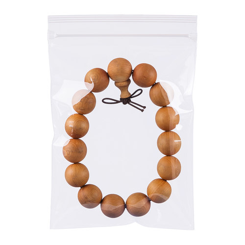 高透pp袋首饰密封袋饰品手串文玩佛珠收纳透明自封袋加厚包装袋子 - 图3