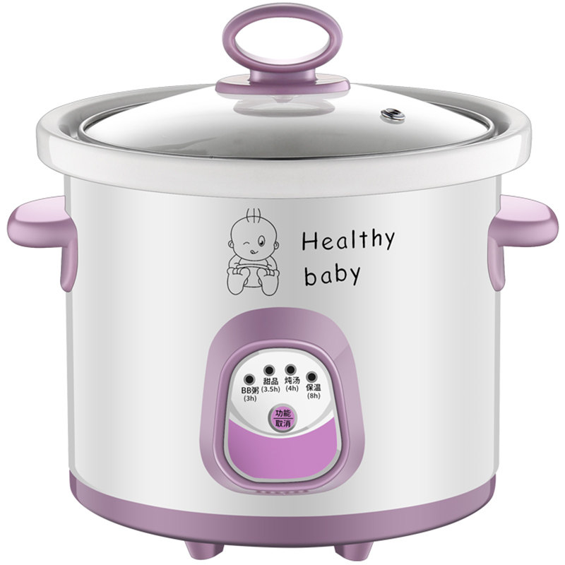 全自动婴儿BB煲粥锅可预约小电炖锅宝宝煮粥锅迷你陶瓷煲汤辅食锅,淘宝优惠券,粉丝福利购,淘宝优惠卷