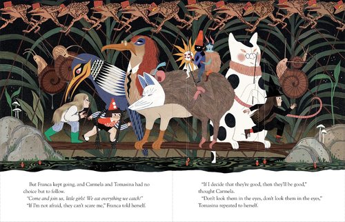 Julia Sarda绘本新作 洞穴里的女王 精装 英文原版 The Queen in the Cave Júlia Sardà - 图1