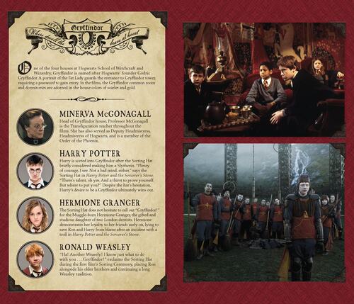 英文原版 哈利波特：格莱芬多狮院笔记本 进口周边 原版 Harry Potter Gryffindor Hardcover Ruled Journal - 图3