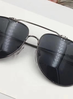 墨镜欧美金属方框复古风太阳镜