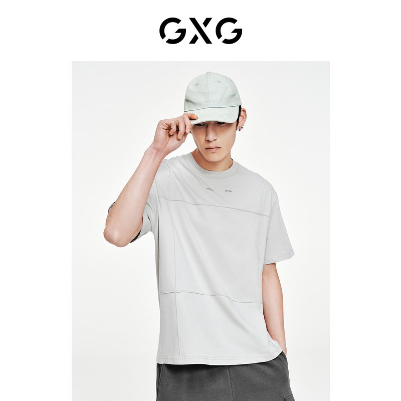 gxg男装重磅系列分割设计多色t恤 GXGT恤