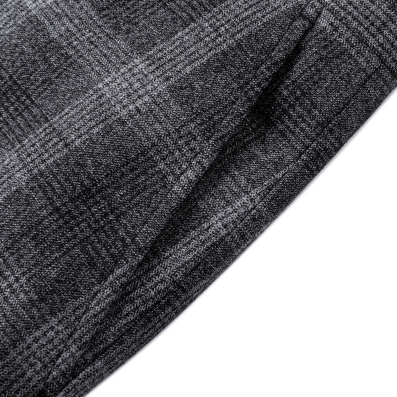 GXG男装 黑灰格修身小脚通勤西裤 冬季热销GEX11416074