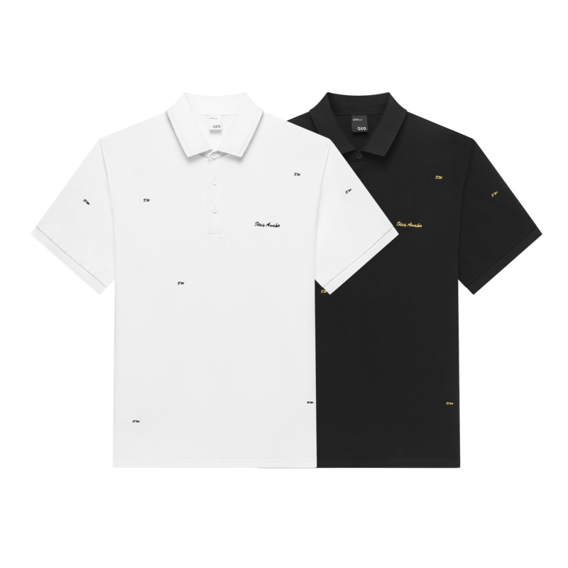 gxg男装多色满身刺绣男商务polo衫 GXGPolo衫