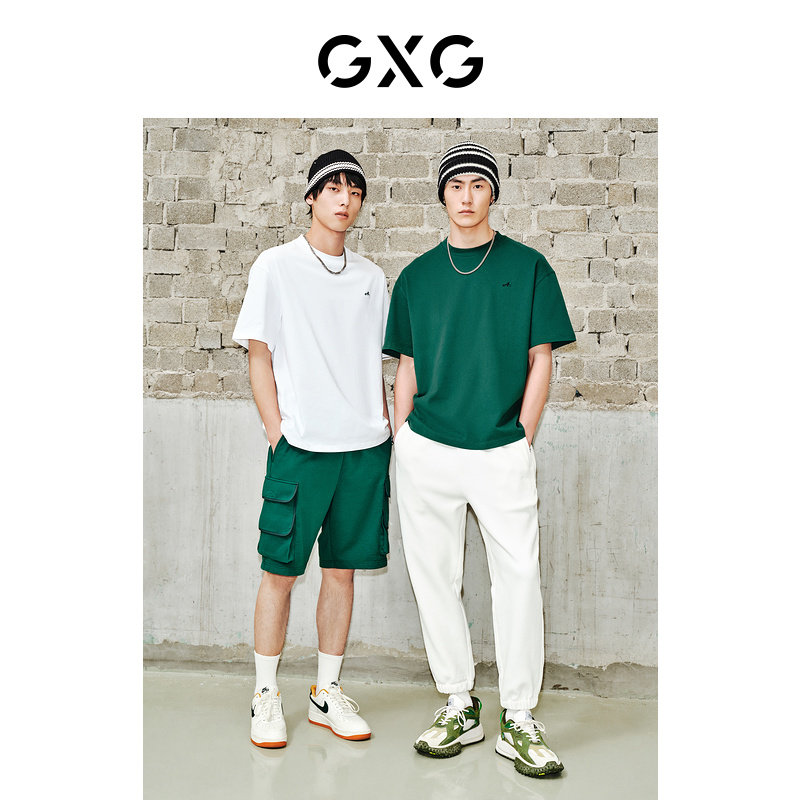 gxg男装多色重磅系列宽松舒适t恤 GXGT恤