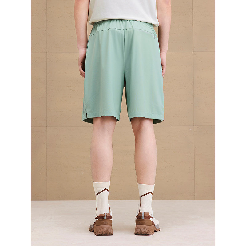 【吸湿速干】GXG男装 反光印花休闲短裤通勤男裤子 2025夏季新品,淘宝优惠券,粉丝福利购,淘宝优惠卷