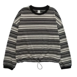 Футболка, короткий осенний лонгслив, свободный крой