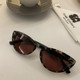 European and American Little Red Book retro cat eye leopard print sunglasses polarized