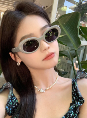 gm猫眼墨镜女高级感灰色太阳镜