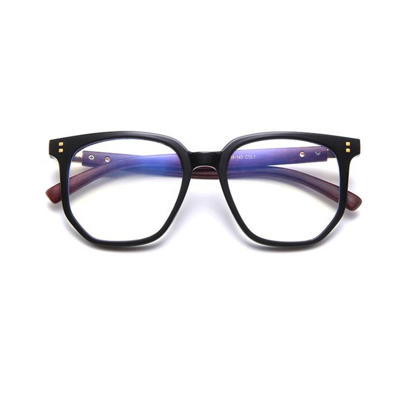 素颜防蓝光辐射平光镜女大脸显瘦时尚显脸小韩版潮黑框眼镜木纹腿,淘宝优惠券,粉丝福利购,淘宝优惠卷