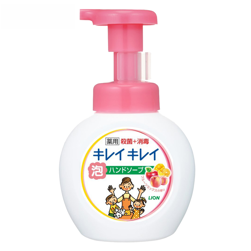 日本进口狮王儿童泡沫型婴幼儿消毒杀菌宝宝洗手液婴儿专用250ml - 图1