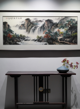 苏绣纯手工新中式刺绣装饰画