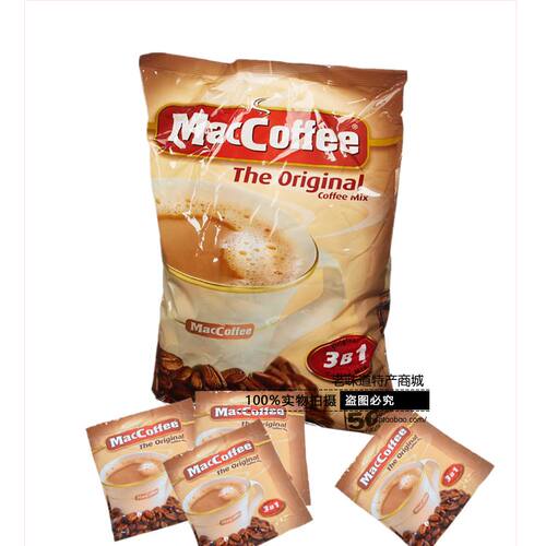 进口美卡菲咖啡MacCoffee俄罗斯风味三合一速溶咖啡50包提神饮品 - 图1